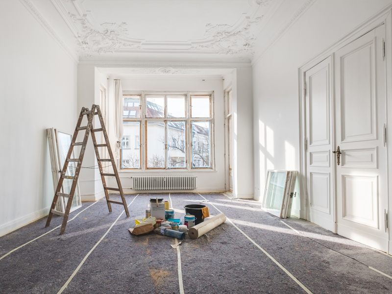 Painting works